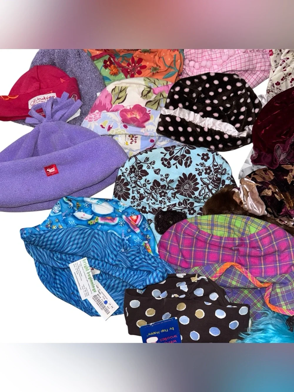 Huge Lot Of Deadstock Baby And Children’s Hats Vintage NWT 53 Pieces Early 2000s
